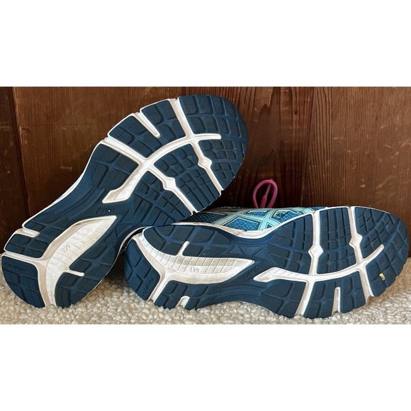 ASICS Gel-Excite 3 Aqua Blue Pink Running Shoes Sneakers T5B9N Women Sz 8.5 - Picture 5 of 6